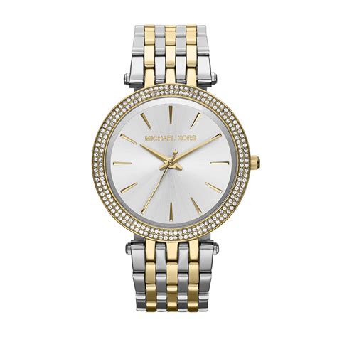 michael kors uhr gold und silber|michael kors women's watch.